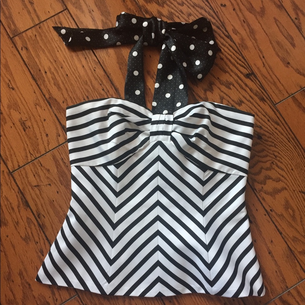 White House Black Market Halter/Strapless Top